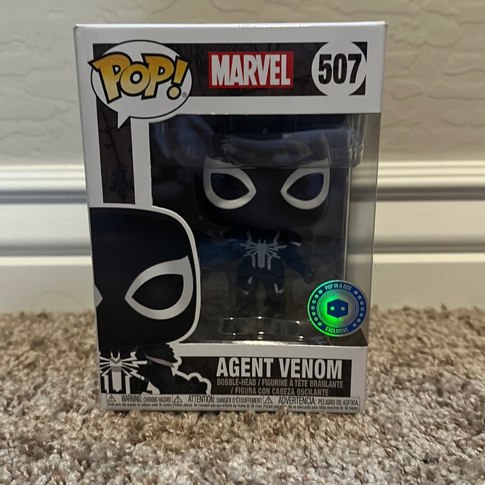 HP🥳 NWT Marvel Agent Venom Funko